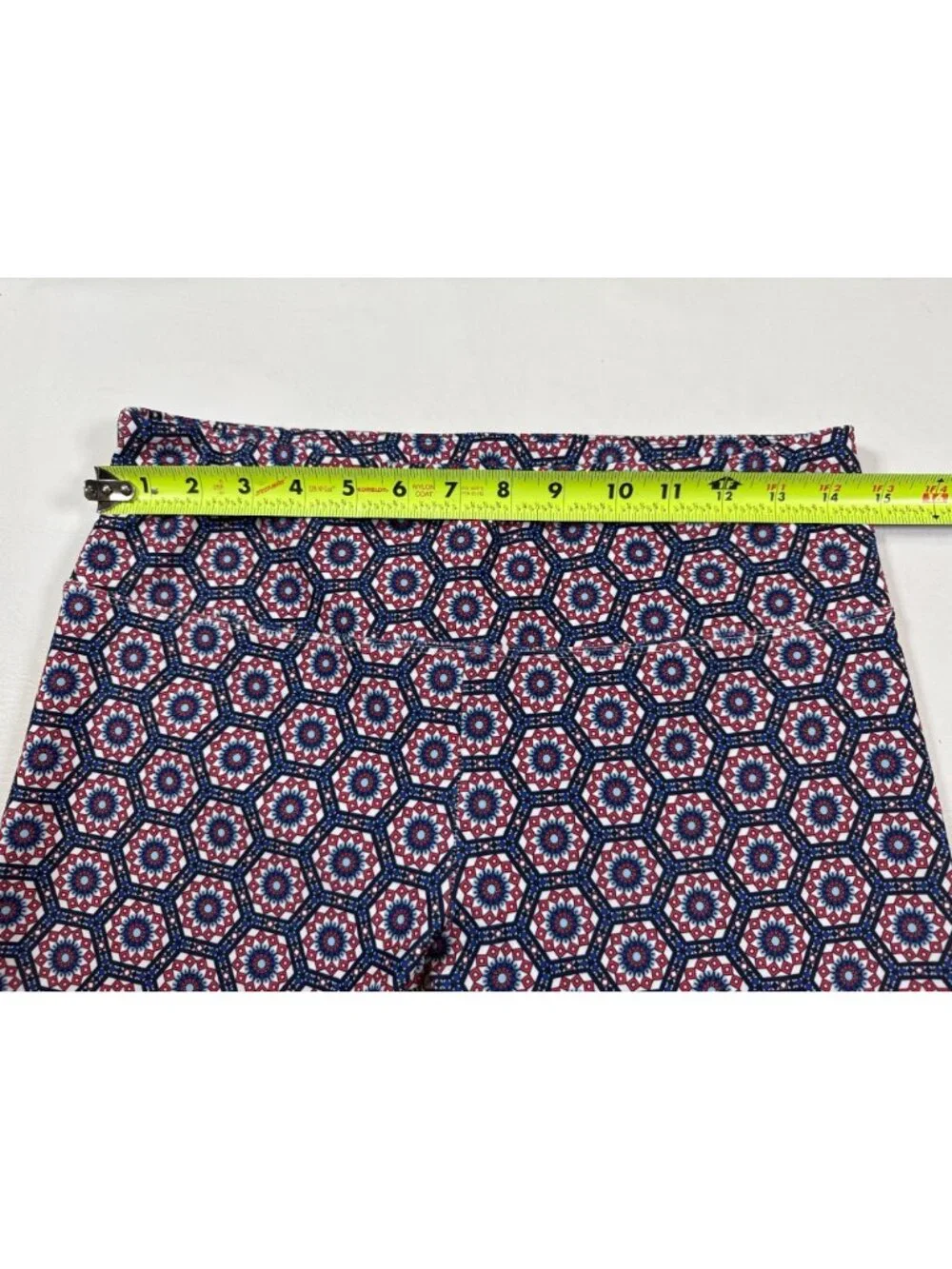 Uniquely Lorna Jane Womens Geometric Pattern Leggings Sz Large (LL489)